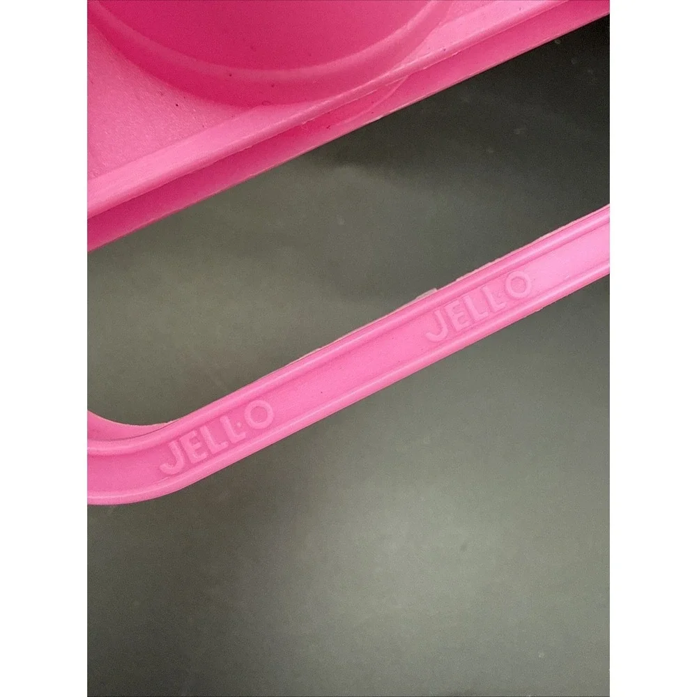 Jello Easter Pink Decorative Smooth Inside- 6 Egg Molds Jiggler